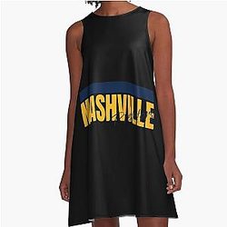 Art Nashville Predators A-Line Dress