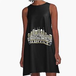 Art Nashville Predators A-Line Dress