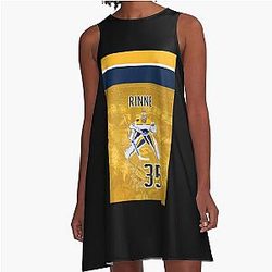 Pekka Rinne Nashville Predators Jersey A-Line Dress