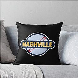 Art Nashville Predators Throw Pillow