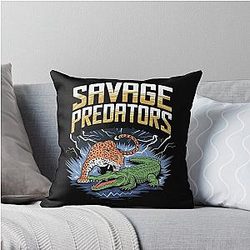Art Nashville Predators Throw Pillow