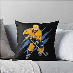 Art Nashville Predators Throw Pillow
