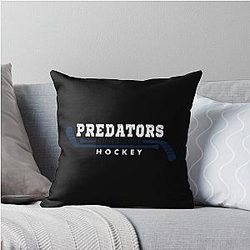 Art  Nashville Predators Throw Pillow