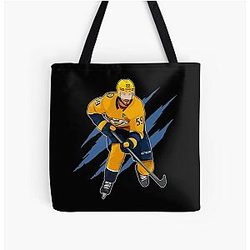 Art Nashville Predators All Print Tote Bag