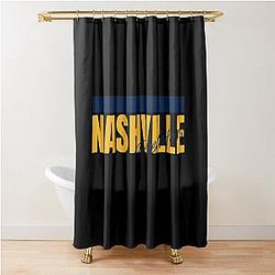 Art Nashville Predators Shower Curtain