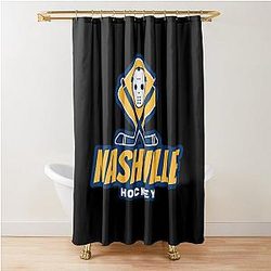 Art Nashville Predators Shower Curtain