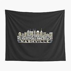 Art Nashville Predators Tapestry
