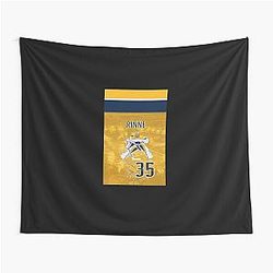 Pekka Rinne Nashville Predators Jersey Sticker Tapestry