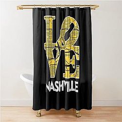 Art Nashville Predators Shower Curtain