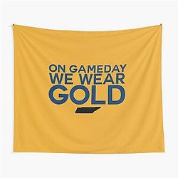 On Gameday We Wear Gold Nashville Predators Tapestry