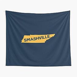 Nashville Predators 
Smashville Tennessee Tapestry
