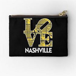 Art Nashville Predators Zipper Pouch