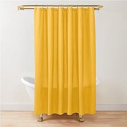 Nashville Predators Gold Shower Curtain