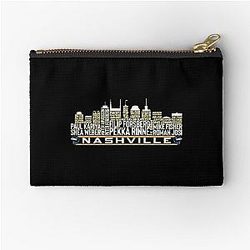 Art Nashville Predators Zipper Pouch