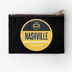 Art Nashville Predators Zipper Pouch