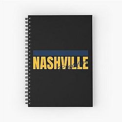 Art Nashville Predators Notebook