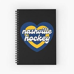 Art Nashville Predators Notebook