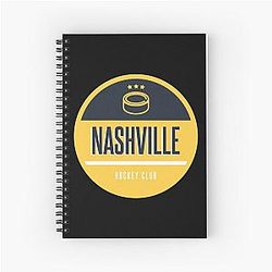Art Nashville Predators Notebook