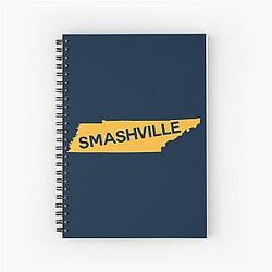 Nashville Predators Nashville Tennessee Spiral Notebook