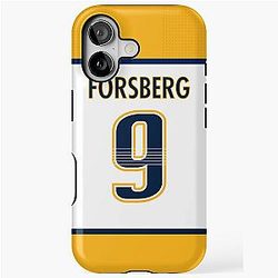 Nashville Predators Filip Forsberg Away Jersey Case for iPhone
