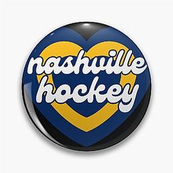 Art Nashville Predators Pin