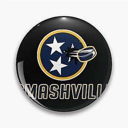 Art Nashville Predators Pin