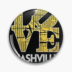 Art Nashville Predators Pin