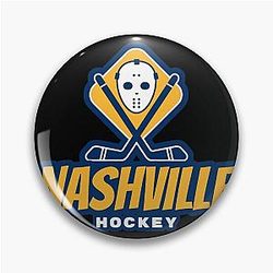 Art Nashville Predators Pin
