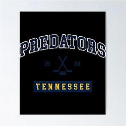 Art Nashville Predators Poster