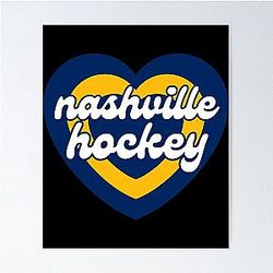 Art Nashville Predators Poster