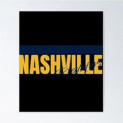 Art Nashville Predators Poster