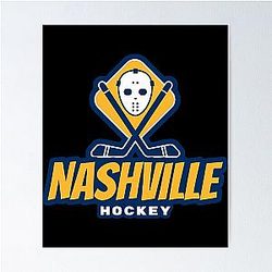 Art Nashville Predators Poster
