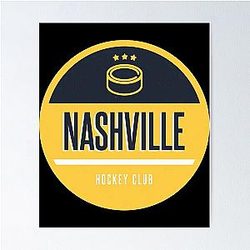 Art Nashville Predators Poster
