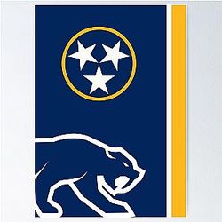 Nashville Predators Minimal Design Poster
