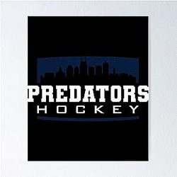 Art Nashville Predators Poster
