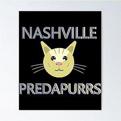 NHL Bad Takes Nashville Predators Poster