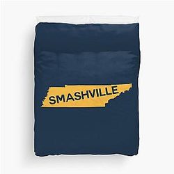 Nashville Predators Smashville Tennessee Duvet Cover