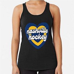 Art Nashville Predators Racerback Tank Top