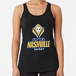 Art Nashville Predators Racerback Tank Top