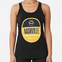 Art Nashville Predators Racerback Tank Top