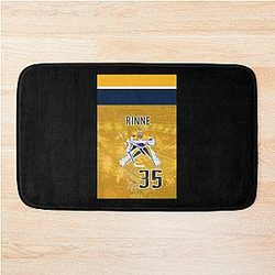 Pekka Rinne Nashville Predators Goalie Jersey Sticker Bath Mat