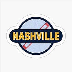 Art Nashville Predators Sticker