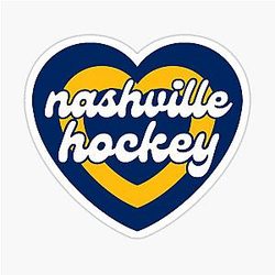 Art Nashville Predators Sticker