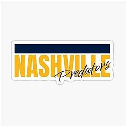 Art Nashville Predators Sticker