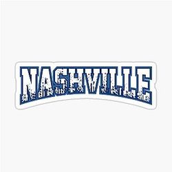 Art Nashville Predators Sticker