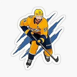 Art Nashville Predators Sticker