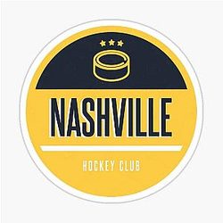 Art Nashville Predators Sticker