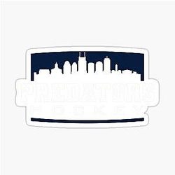 Art Nashville Predators Sticker