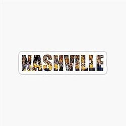 Nashville Predators Western Conference Champion Sticker