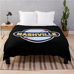 Art Nashville Predators Throw Blanket
